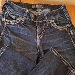 SILVER Mid Skinny Jeans EUC Size 25/31